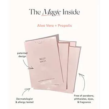 HATCH The Belly Fix Hydrating Belly Masks for Pregnancy