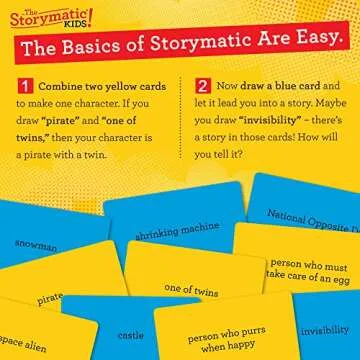 The Storymatic Kids – Writing Prompts for Young Writers – Storytelling Games – Teacher Tool