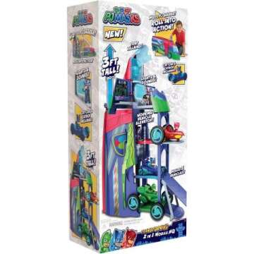 PJ Masks HQ Playset - Interactive Action Toys