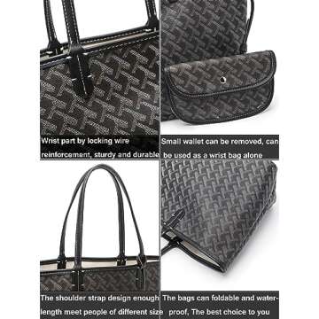 Stylish Women's Puffer Tote Handbags Set for Every Occasion