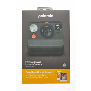 Polaroid Now 2nd Gen Instant Camera + Film Bundle