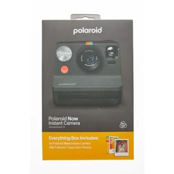 Polaroid Now 2nd Gen Instant Camera + Film Bundle