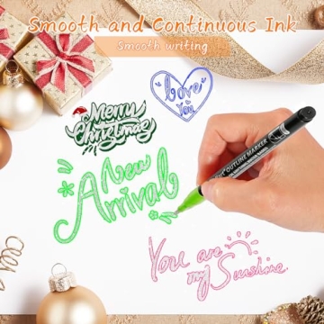 Caliart Double Line Markers for Kids Vibrant Art