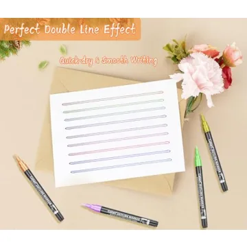 Caliart Double Line Markers for Kids Vibrant Art