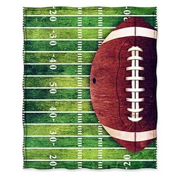 Jekeno Football Gifts Blanket for Boys Teens Girls, Sport Gifts for Adult Kids, Football Accessories...