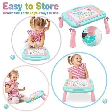 Magnetic Drawing Board - Perfect Toddler Toy for Ages 1-3