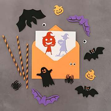 Halloween Witch Girl Metal Cutting Dies for Card Making