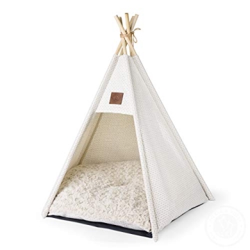 Pickle & Polly Cozy Teepee for Small Pets - Stylish Retreat