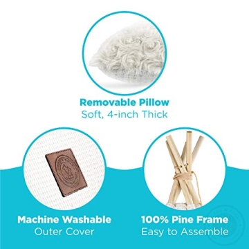 Pickle & Polly Cozy Teepee for Small Pets - Stylish Retreat