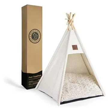 Pickle & Polly Cozy Teepee for Small Pets - Stylish Retreat