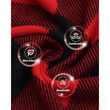 Comforting ZOEREA Christmas Family Pajamas Matching Set