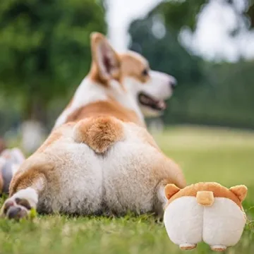 VEEKI Corgi Butt Pillow, Cute Animal Appearance, Can Be Used As Cushion Pillow Sofa Pillow and Many Other Purposes, Birthday Gift