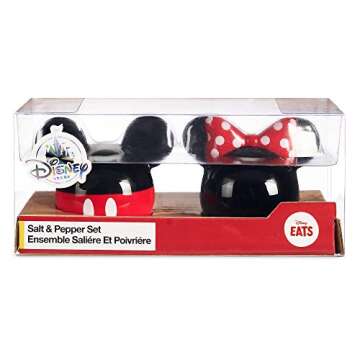 Disney Mickey and Minnie Mouse Icon Salt & Pepper Set - Disney Eats