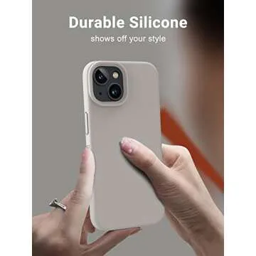 OTOFLY Silicone Case - Stylish Protection for iPhone 13