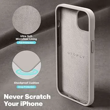 OTOFLY Silicone Case - Stylish Protection for iPhone 13