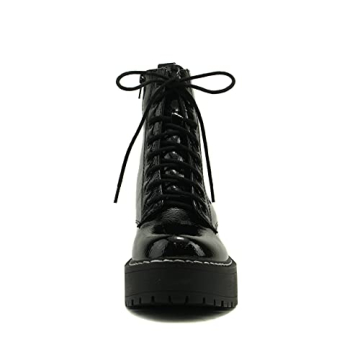 Soda FLING Combat Ankle Boots for Women - Stylish & Comfortable