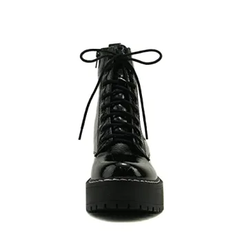 Soda FLING Combat Ankle Boots for Women - Stylish & Comfortable