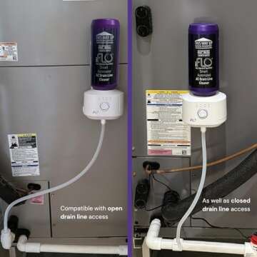 iFLO Smart A/C Drain Line Cleaner - Automated Maintenance
