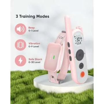 Htcuto Wireless Dog Fence - Remote Training 2-in-1 System