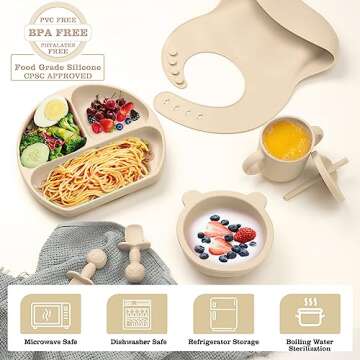 Eaietc Baby Feeding Set