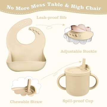 Eaietc Baby Feeding Set