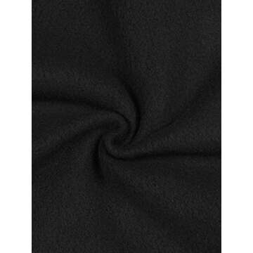 LASLULU Womens Fuzzy Cropped Sweatshirt Hoodies Sport Athletic Zip Up Stand Collar Sweater Fleece Lined Fall Sweatshirt Long Sleeve Pullover Tops Pockets(Black Medium)