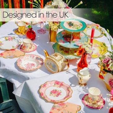 Elevate Gatherings with Floral Paper Napkins - 20 Pack