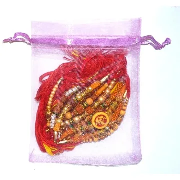 Handmade Rakhi Set of 12 for Brothers Raksha Bandhan
