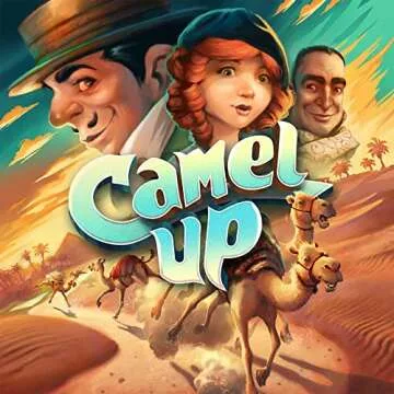 Camel Up (Second Edition) | Strategy , Dice Game | Family Board Game for Adults and Kids | Ages 8 an...