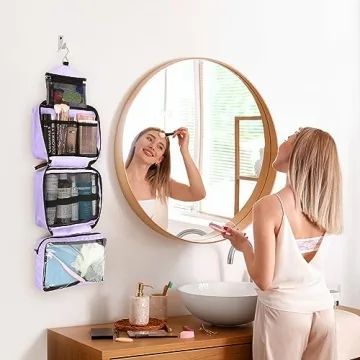 Maliton Travel Toiletry Bag - Waterproof and Portable