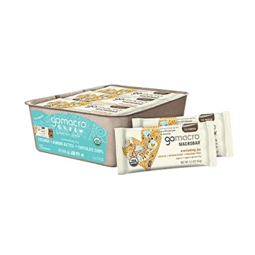 GoMacro MacroBars Vegan Protein Bars - Organic & Delicious