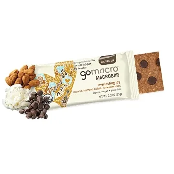 GoMacro MacroBars Vegan Protein Bars - Organic & Delicious