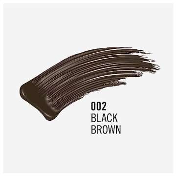 Rimmel London Wonder'Volume Thrill Seeker, 002 Black Brown, Mascara, Bold Volume, Lengthening, Weigh...