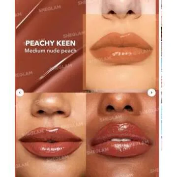 SHEGLAM Pouty Lip Balm - Peachy Keen Hydrating Gloss