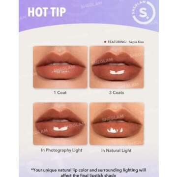 SHEGLAM Pouty Lip Balm - Perfect Shine Peachy Keen