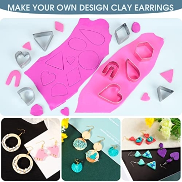Snoghmil Polymer Clay Earring Making Kit for All Ages