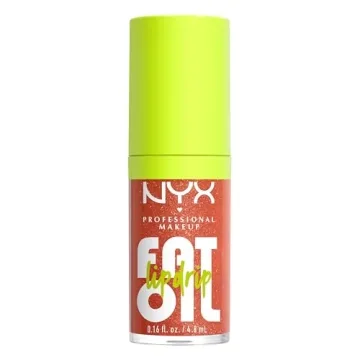 NYX Fat Oil Lip Drip Vegan Moisturizing Lip Gloss Shimmering Nude