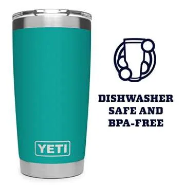 YETI Rambler 20 oz Insulated Tumbler with MagSlider