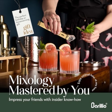 Barillio Gold Bartender Kit for Cocktail Enthusiasts