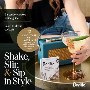Barillio Gold Bartender Kit for Cocktail Enthusiasts