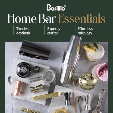 Barillio Gold Bartender Kit for Cocktail Enthusiasts