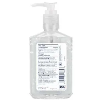Germ-X Hand Sanitizer, Moisturizing Gel, 8 Fl Oz Pack of 12