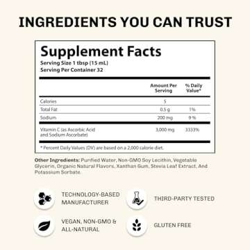 Aurora Liposomal Vitamin C Mega-Pack 3000 mg Immune Support