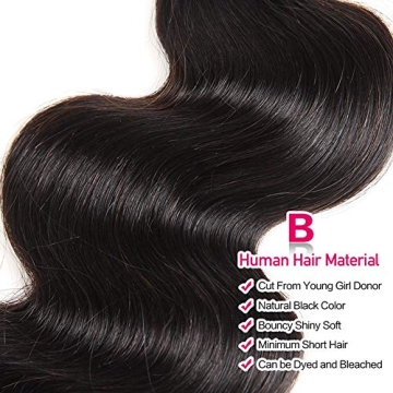 Beauty Princess Brazilian Body Wave 3 Bundles 10A Quality
