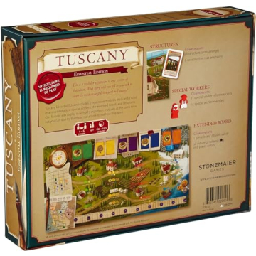 Viticulture Tuscany Essential Edition Expansion for Wine Game Lovers