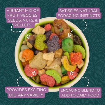 ZuPreem Pure Fun Bird Food for Cockatiels and Conures