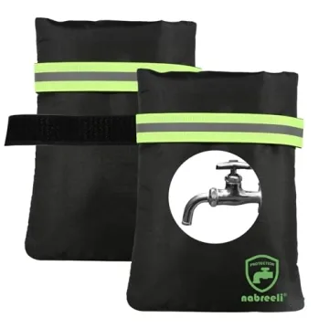 2Pack Outdoor Faucet Covers | Winter Freeze Protection & Insulation