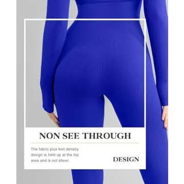 Popilush Jumpsuits for Women Long Sleeve Built-In Bra Square Neck Full Length Leggings Bodycon Stretch Workout Outfits