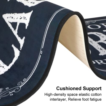 Stylish Non Slip Laundry Runner Rug - ROMAMIGO 20x47