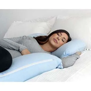Pharmedoc Pregnancy Pillow for Ultimate Body Support